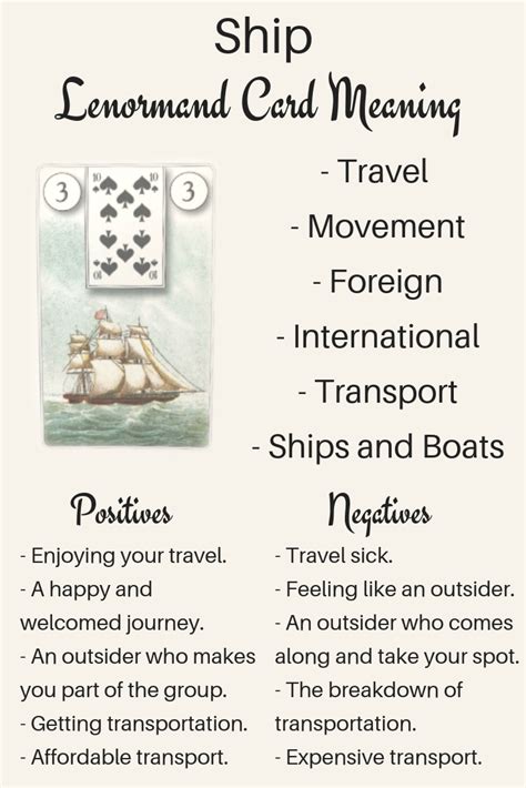 ship card meaning